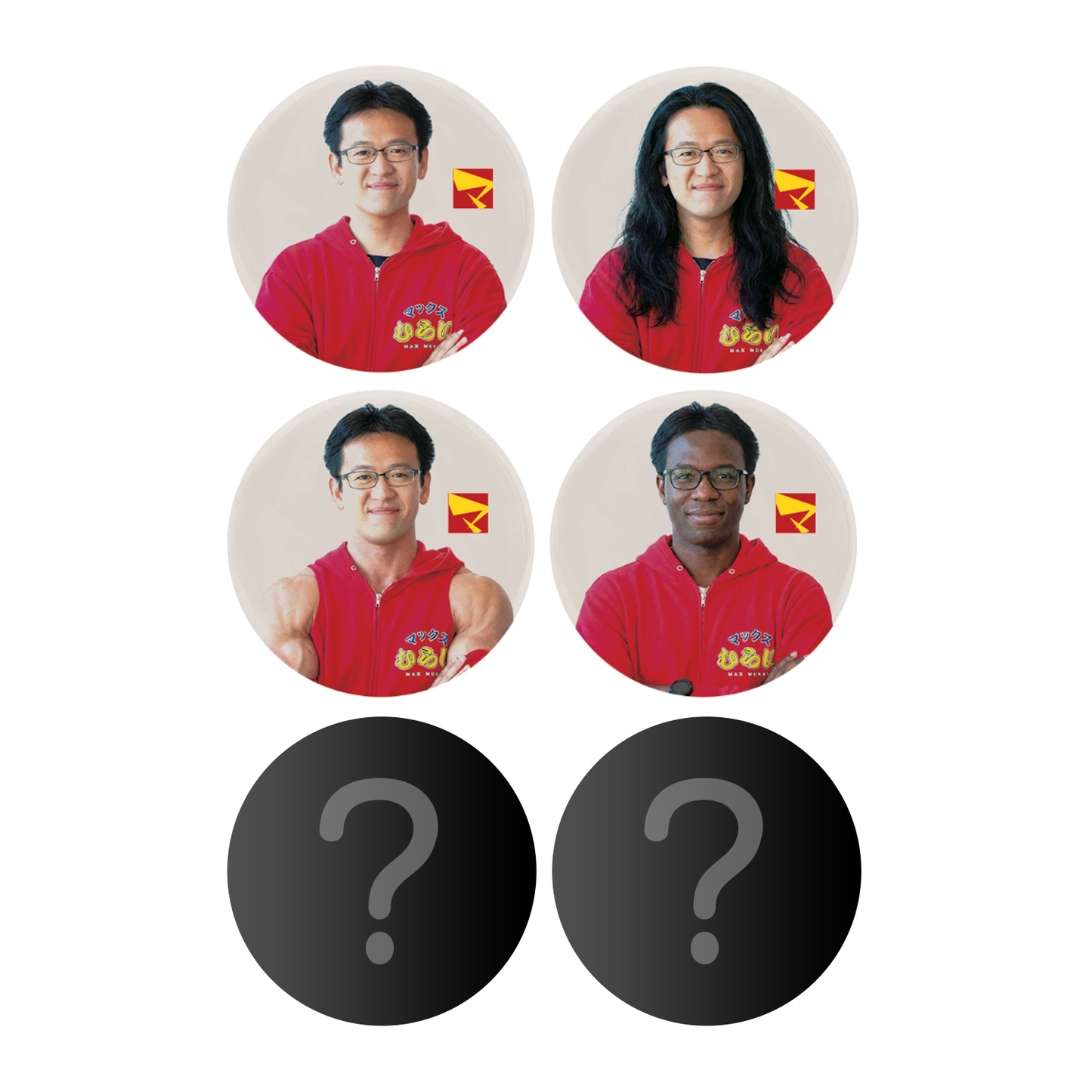 【限定〜3/31まで】AIむらい缶バッジ(ランダム販売 / シークレットあり)